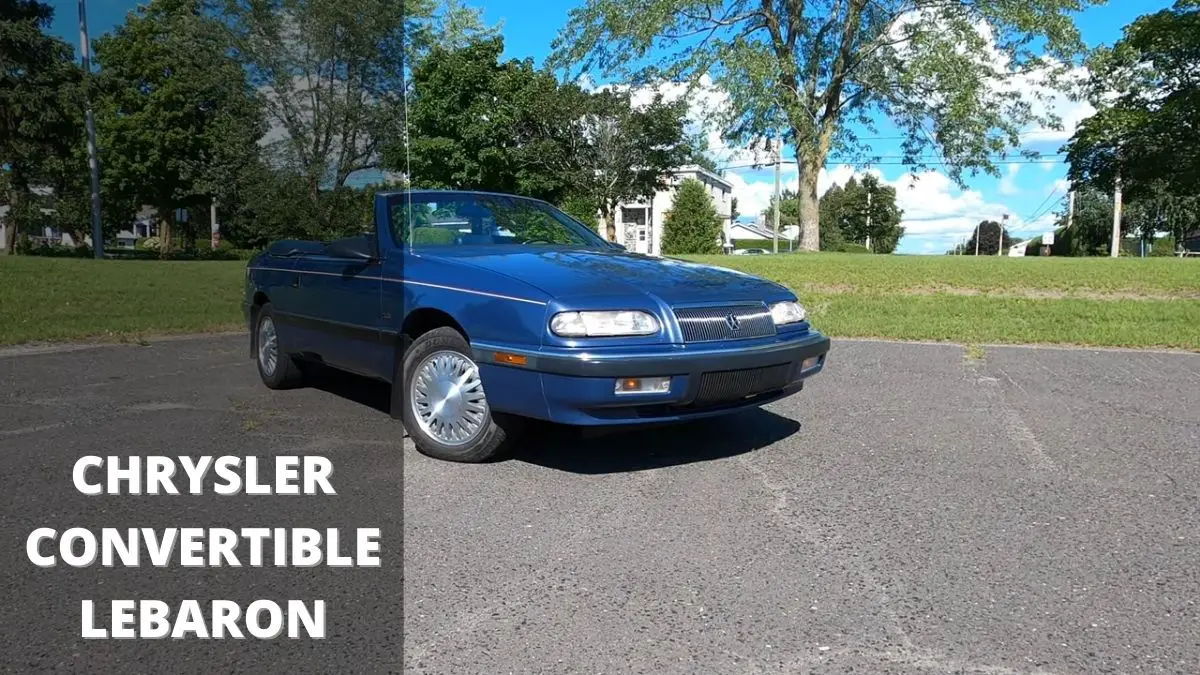 Chrysler Convertible Lebaron