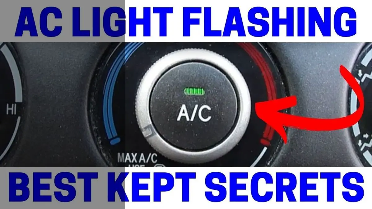 Why My Toyota AC Light Blinking